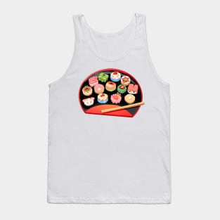 Assorted Sushi Dessert Tank Top